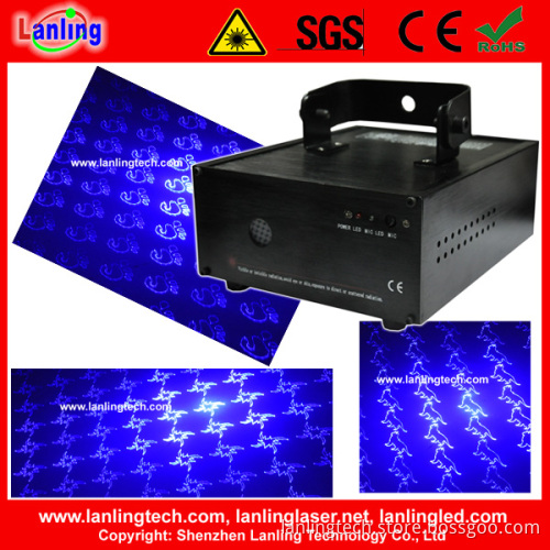 Cheap Blue Animation Twinkling Laser Light
